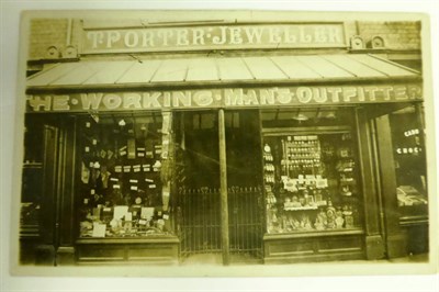 Lot 565 - Grangetown. Over fifty different postcards. Includes multi views, real photographic (street scenes