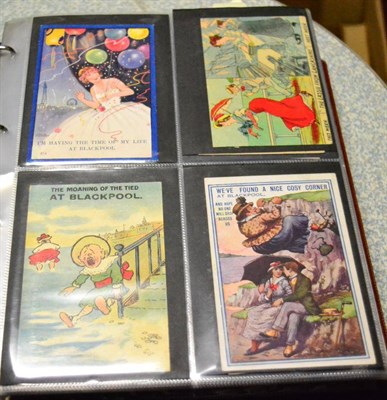 Lot 598 - Comic Two large binders housing nearly five hundred cards in overall excellent condition. Many...