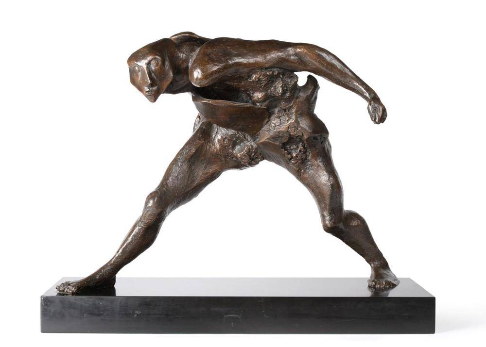 Lot 809 - Michael Ayrton (1921-1975)  "Invader "  Signed and numbered 9/12, bronze, 37cm high...
