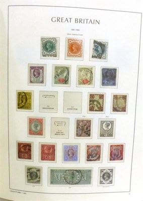 Lot 662 - Great Britain. An 1840 to mid 1990's mint and used collection in   Lighthouse hingeless albums....