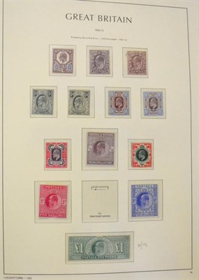 Lot 663 - Great Britain. A 1902 to 1979 mint collection, including Regional's and watermark varieties, housed