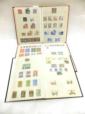 Lot 680 - Great Britain. An 1883 to 2001 mint and used collection in three stockbooks. Includes 1924...