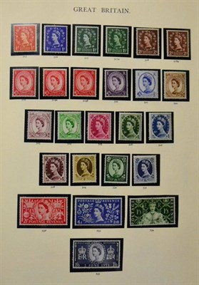 Lot 687 - Great Britain. 1841 to 1983  mint and used collection in two green Windsor albums. Sparse to 1924.