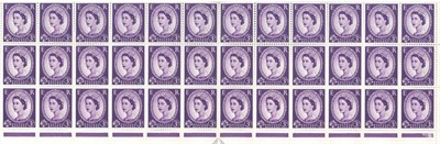 Lot 714 - Great Britain. A QEII pre decimal mint and used collection in a red Paragon album. Includes...