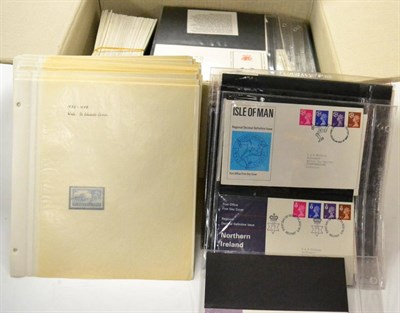 Lot 716 - Great Britain. A 1969 to 1977 collection of mint and FDC's in three albums and loose. Includes...