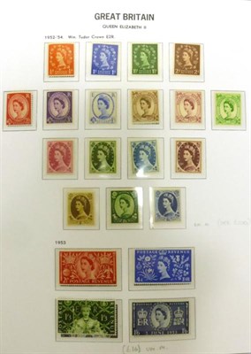 Lot 718 - Great Britain. A Davo album housing a 1953 to 1971 mint and used collection. Includes 1952 to...