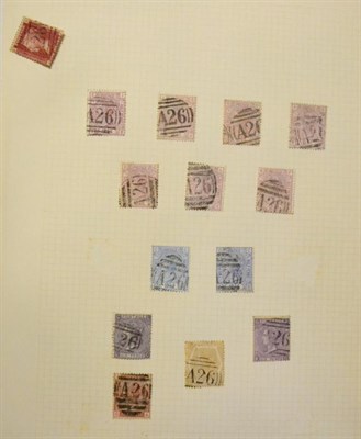 Lot 736 - Great Britain. 1859 to 1957 mint and used collection in a blue spring back album. Includes...