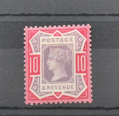 Lot 1031 - Great Britain. 1887 10d Dull purple and deep blue purple. Very fresh, lightly mounted