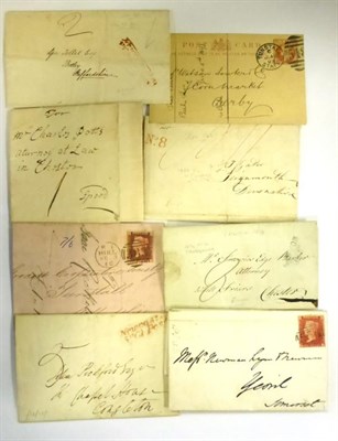 Lot 1110 - Great Britain. Newcastle under Lyme and surrounding area. A small collection of mainly Queen...