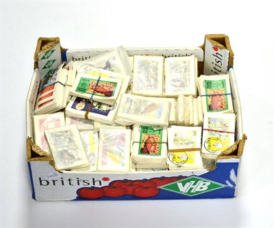Lot 23 - A Quantity of Staffa Locals housed in a box. Two boxes of phone cards, Israel and great Britain...