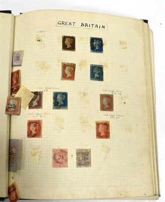 Lot 37 - A Ring Binder Housing Great Britain 1960's commemorative's in mint in blocks. A blue spring...
