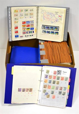 Lot 40 - Two Cartons comprising a number of binders etc, housing all world