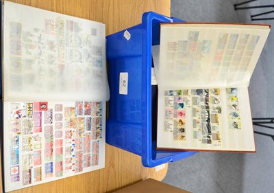 Lot 62 - A Blue Plastic Container housing a range of British Commonwealth mint (including unmounted) and...