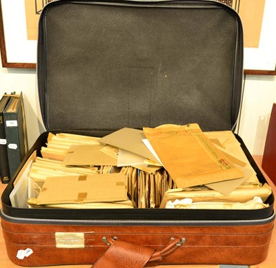 Lot 84 - A Suitcase and a Box housing a range of Great Britain and British Commonwealth, mainly from the...