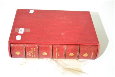 Lot 141 - Royal Philatelic Collection by Sir John Wilson Bart - cased