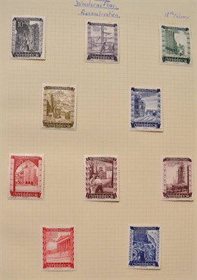 Lot 155 - Austria. A 1948 to 1972 mainly mint collection in a green Senator album. Includes 1948...