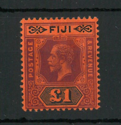 Lot 191 - Fiji. 1914 £1 fresh mint