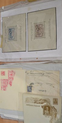 Lot 200 - Germany. A range of Imperial and Third Reich German Postal history items including external and...