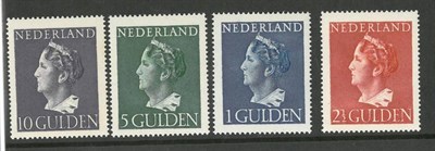 Lot 226 - Netherlands. 1946 Queen Wilhelmina very lightly hinged set