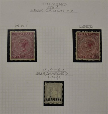 Lot 253 - Tobago, Trinidad, Trinidad and Tobago, Turks and Caicos Islands, Uganda and Zanzibar. A Queen...