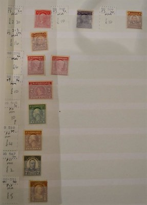 Lot 258 - U.S.A. A stock of mint from 1902 to 1988 housed in two stockbooks. Includes strips, M/S's,...