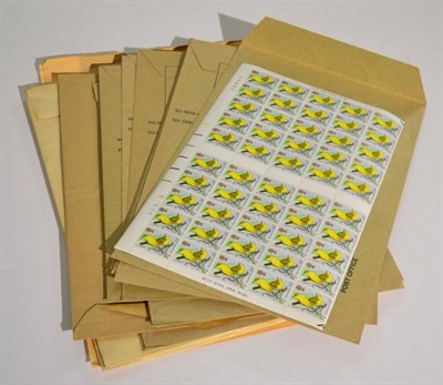 Lot 271 - Great Britain. Various 1970's to 1980's Commemorative issues in unmounted sheets or part...