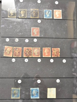 Lot 272 - Great Britain. An 1840 to 1952 mint and used collection. Includes three 1840 1d blacks (all...