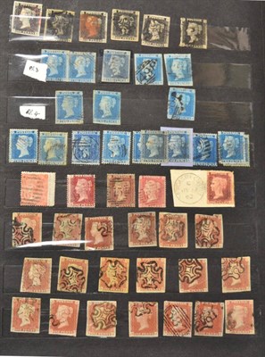 Lot 281 - Great Britain. A green stockbook, housing an assortment of mint and used Queen Victoria to pre...