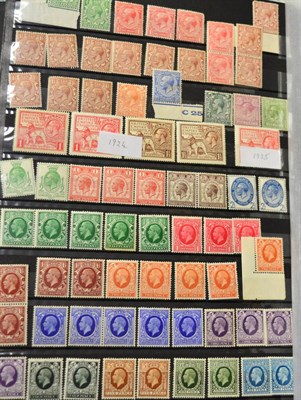 Lot 283 - Great Britain. A green stockbook housing mint definitive issues from 1881 to the early...