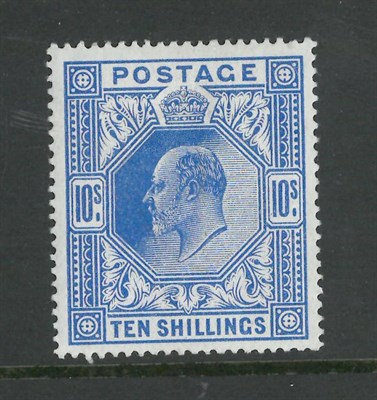 Lot 374 - Great Britain. 1902 10s Fresh mint