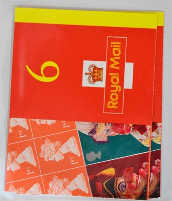 Lot 410 - Great Britain. A collection of Window and self adhesive booklets with some duplication. A number of