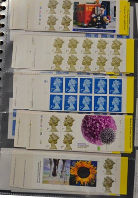 Lot 412 - Great Britain. A QEII decimal, barcode booklet collection with some duplication. From December 1998