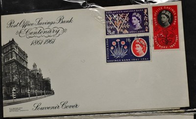 Lot 435 - Great Britain. FDC's and commemorative covers held in a cover album housing a 1953 Coronation (only