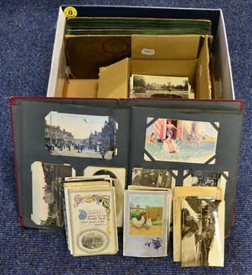 Lot 480 - A Collection of Pre-War Postcards, including military, comic, topography, social history, aviation