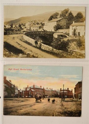 Lot 485 - North Yorkshire Topographical Postcards, including Grinton, Muker, York, Northallerton, Reeth,...