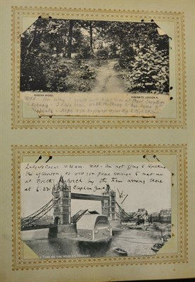 Lot 487 - Pre-War Postcards, including topography, hold to light, shipping, overseas interest etc. Also...