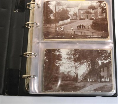 Lot 500 - Carlton in Cleveland. Forty mainly pre-war cards, including real photographic, street and...