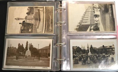 Lot 501 - Eston. One hundred and four mainly pre war cards. Includes some reproductions. Good real...