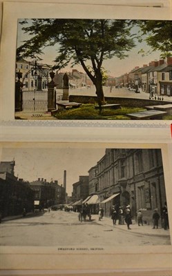 Lot 528 - Skipton Postcards. Approximately one hundred mainly pre-war cards, including real photographic...