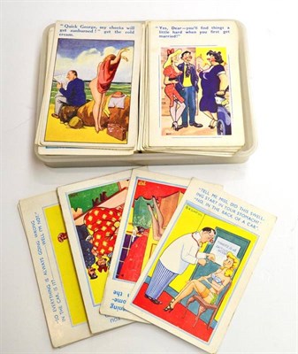 Lot 538 - Comic. A assortment of comic postcards