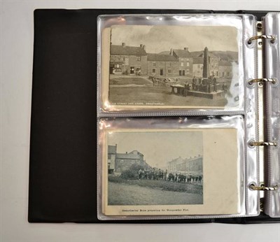 Lot 541 - Heavisides Publisher of Stockton. An album housing ninety two pre-war cards, including...