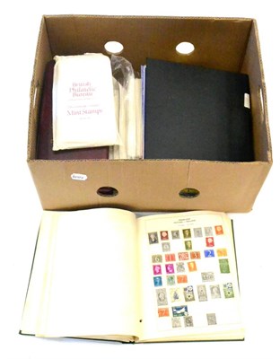 Lot 5 - Miscellaneous in a Box. Includes Great Britain Prestige booklets, QEII mint issues (including Royal