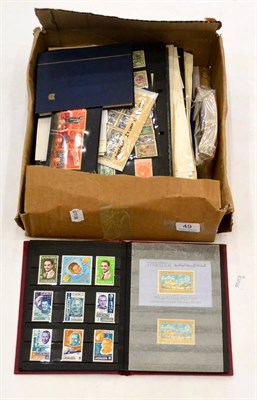 Lot 49 - Great Britain and the Rest of The World. Includes Jersey in a large stockbook with values to...