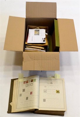 Lot 71 - An Ideal Postage Album - seventh edition, part filled with mint and used with better noted....