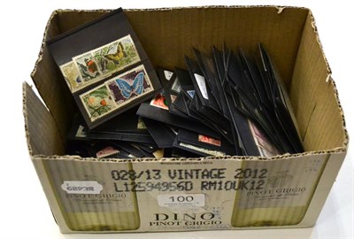 Lot 100 - A Range of Foreign sets and part sets on over two hundred and fifty stockcards