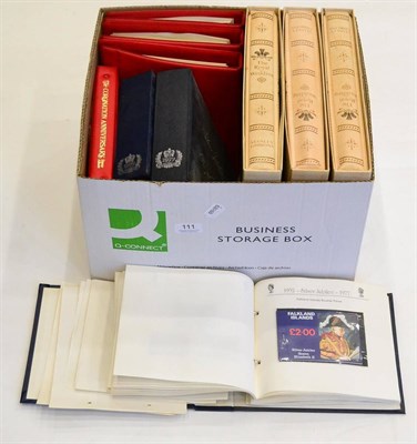 Lot 111 - Royalty. A collection in eleven albums. Includes 1977 Silver Jubilee, 1978 Coronation...