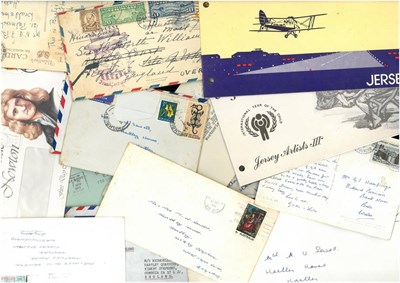 Lot 127 - Small Bundle of Great Britain and foreign covers and FDCs. Includes a 1936 Hindenburgh cover to the