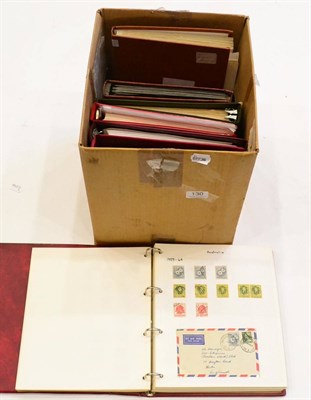 Lot 130 - Australia. A collection of mint and used from all reigns in five albums and two stockbooks