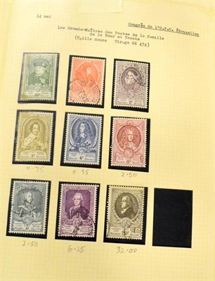 Lot 139 - Belgium. A mint and used part remaindered collection in two albums with some better remaining