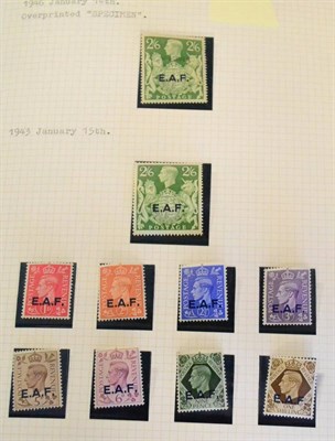 Lot 155 - British Occupation of Italian Colonies - Somalia. A stamp and Postal history collection in a...